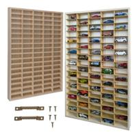 Kruzzel Opbergplank - hout multiplex - 78 x 50 cm - 90 vakken - letterbak - verzamelen
