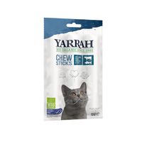 Yarrah - Kattensnack Chew Stick met Vis Bio - 25 x 15 g
