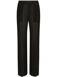 Dolce & Gabbana pantalon de costume à coupe courte - Noir