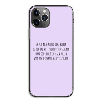 Regenboog: iPhone 11 Pro Transparant Hoesje