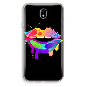 Lip Palette: Samsung Galaxy J7 (2017) Transparant Hoesje