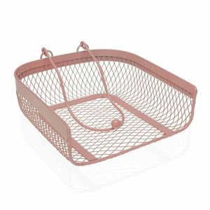 Servethouder Versa Roze Metaal Staal 20 x 6,8 x 18,5 cm