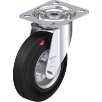 Blickle LI-VEHI 125R Zwenkwiel Wieldiameter: 125 mm Draagvermogen (max.): 90 kg 1 stuk(s)