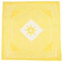 Fair Trade kussenhoes tribal geel 45 x 45 cm | 12 stuks