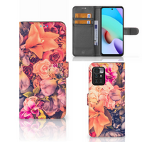 Xiaomi Redmi 10 Hoesje Bosje Bloemen