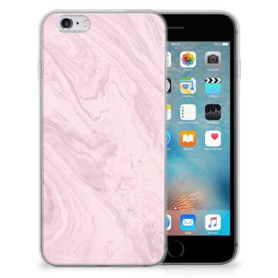 Apple iPhone 6 | 6s | TPU | Siliconen hoesje | Marble Pink - Origineel Cadeau Vriendin