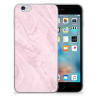 Apple iPhone 6 | 6s | TPU | Siliconen hoesje | Marble Pink - Origineel Cadeau Vriendin