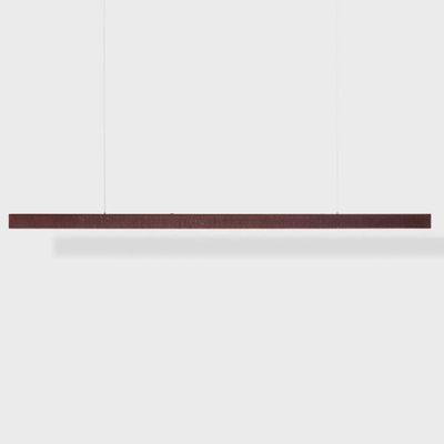 Anour I Model Cordless Hanglamp - 150 cm - Roest staal