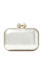 Jimmy Choo pochette Cloud à ornements de perles - Argent - thumbnail