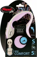 Flexi Rollijn Hondenriem New Comfort Roze S 5m