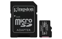 Kingston Canvas Select Plus microSD Card 256 GB geheugenkaart SDCS2/256GB, Class 10 UHS-I A1, Incl. Adapter