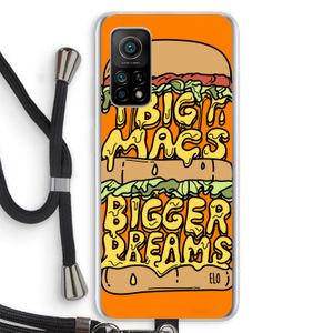 Big Macs Bigger Dreams: Xiaomi Mi 10T 5G Transparant Hoesje met koord