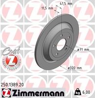 Remschijf Coat Z 250138920