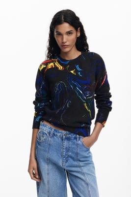Trui ontworpen door Mr. Christian Lacroix - BLACK - L