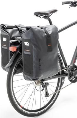 Newlooxs New looxs fietstas dubbel varo zwart racktime