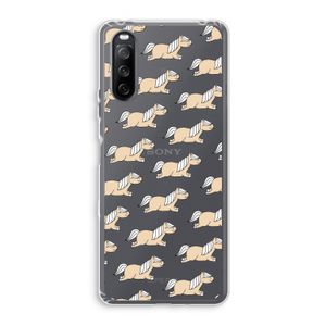 Ponys: Sony Xperia 10 III Transparant Hoesje