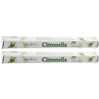 Wierook citroen geur - 60x wierook stokjes - citronella