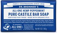 Dr. Bronner's Zeep Peppermint Pure-Castile Bar Soap 140gr
