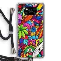 Represent: Xiaomi Poco X3 Pro Transparant Hoesje met koord