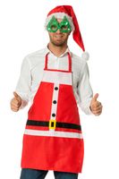 Schort kerstman volwassenen