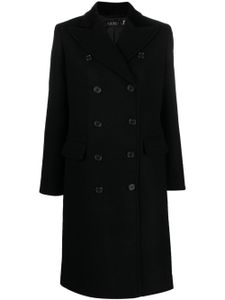 Lauren Ralph Lauren manteau Eldridge à boutonnière croisée - Noir