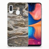Samsung Galaxy A20e | TPU | Siliconen hoesje | Steen