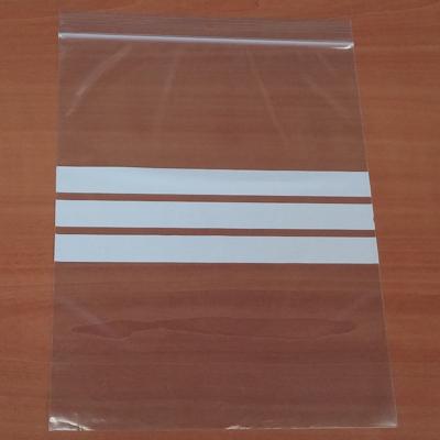 100 Gripzakjes 190 x 250 mm met schrijfvlak 50 micron