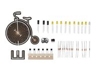 Educatieve soldeerkit, fiets, retrodesign - thumbnail