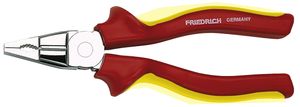 Friedrich Combinatietang 1000V Verchroomd 2K Isolatie 160mm
