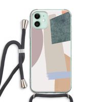 Lindo: iPhone 11 Transparant Hoesje met koord