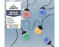 Partylight lumineo led 20 bollen 950cm assorti