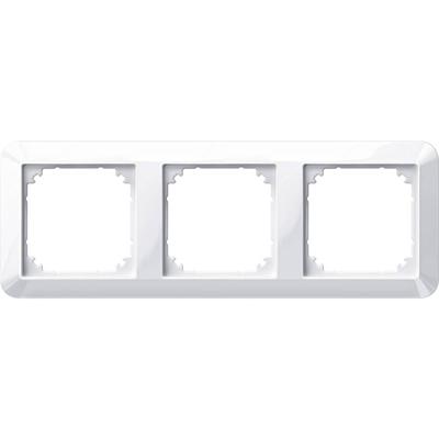 Merten 389319 Afdekking Frame 1-M, System M Polar-wit (glanzend) 1 stuk(s)