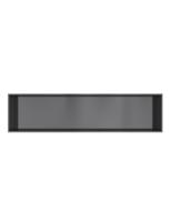 Hotbath &MORE Inbouwnis 30x120x10cm Geborsteld Zwart PVD