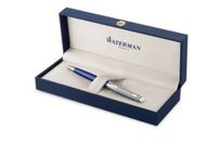 Waterman balpen Hémisphère Deluxe Marine Blue met palladium detail - thumbnail