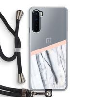 A touch of peach: OnePlus Nord Transparant Hoesje met koord A touch of peach: OnePlus Nord Transparant Hoesje met koord