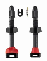 Barbieri tubeless valve carbonaria sv 50mm black 2 pieces