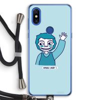 Zwaai: Xiaomi Mi Mix 3 Transparant Hoesje met koord