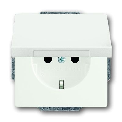 Busch-Jaeger inbouwwandcontactdoos 20 EUK-884 studiowit mat