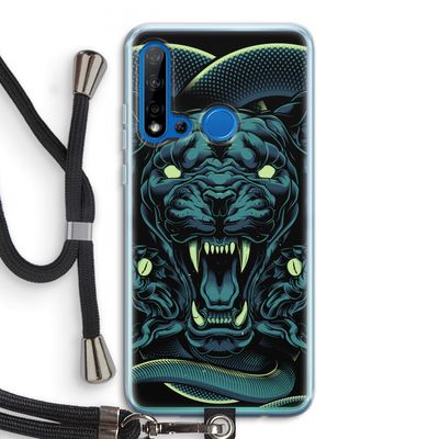 Cougar and Vipers: Huawei P20 Lite (2019) Transparant Hoesje met koord