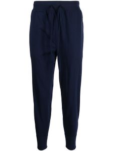 Polo Ralph Lauren pantalon de jogging à taille à lien de resserrage - Bleu