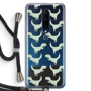 Dinos: OnePlus 7 Pro Transparant Hoesje met koord