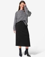 HEMA Damesrok Dewi crinkle zwart (zwart)