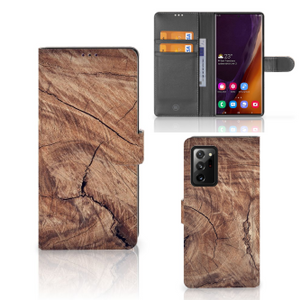 Samsung Galaxy Note20 Ultra Book Style Case Tree Trunk