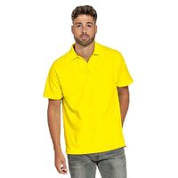 Polo shirt geel voor heren  2XL (44/56)  -