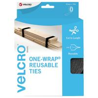 VELCRO® Klittenband Universeel Om te bundelen Haak- en lusdeel (l x b) 15 m x 3 cm Zwart 15 m