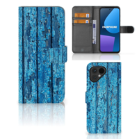 Fairphone 5 Book Style Case Wood Blue - thumbnail