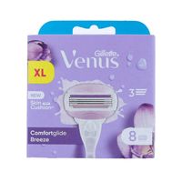 Gillette Venus Comfortglide Breeze Scheermesjes - met scheergel kussentje 8ST - thumbnail