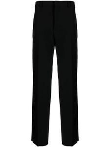 Off-White pantalon de costume en laine vierge - Noir