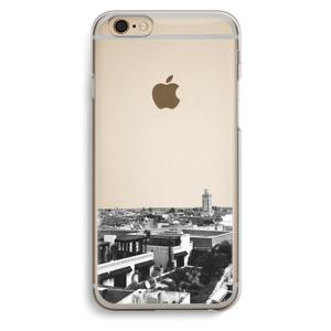 Marrakech Skyline : iPhone 6 / 6S Transparant Hoesje