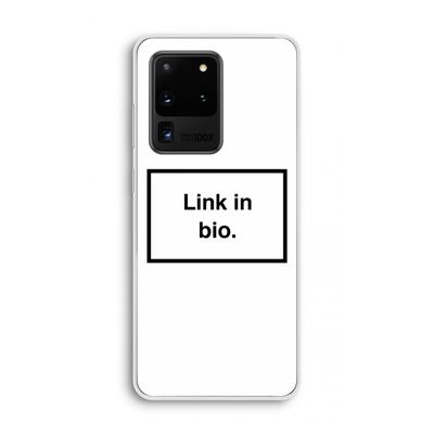 Link in bio: Samsung Galaxy S20 Ultra Transparant Hoesje